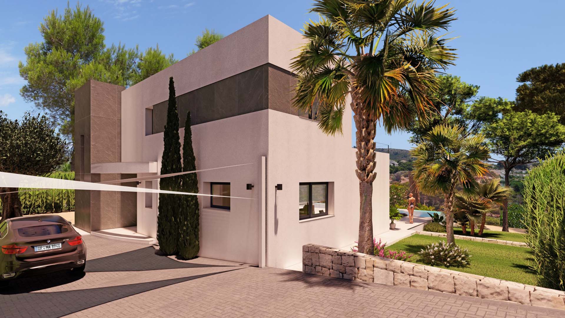 Willa w Moraira, Alicante, Hiszpania 4 sypialnie, 550 mkw. nr 55674