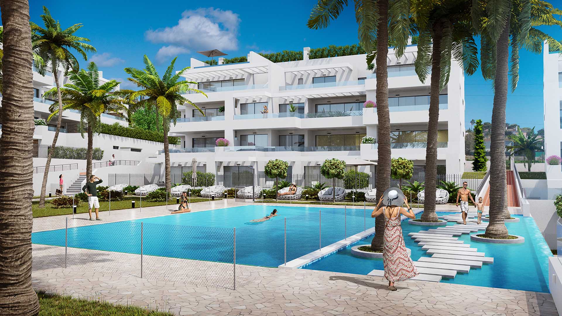 Жилой комплекс Costafiore Gardens в Эстепона, Малага, Испания №56657