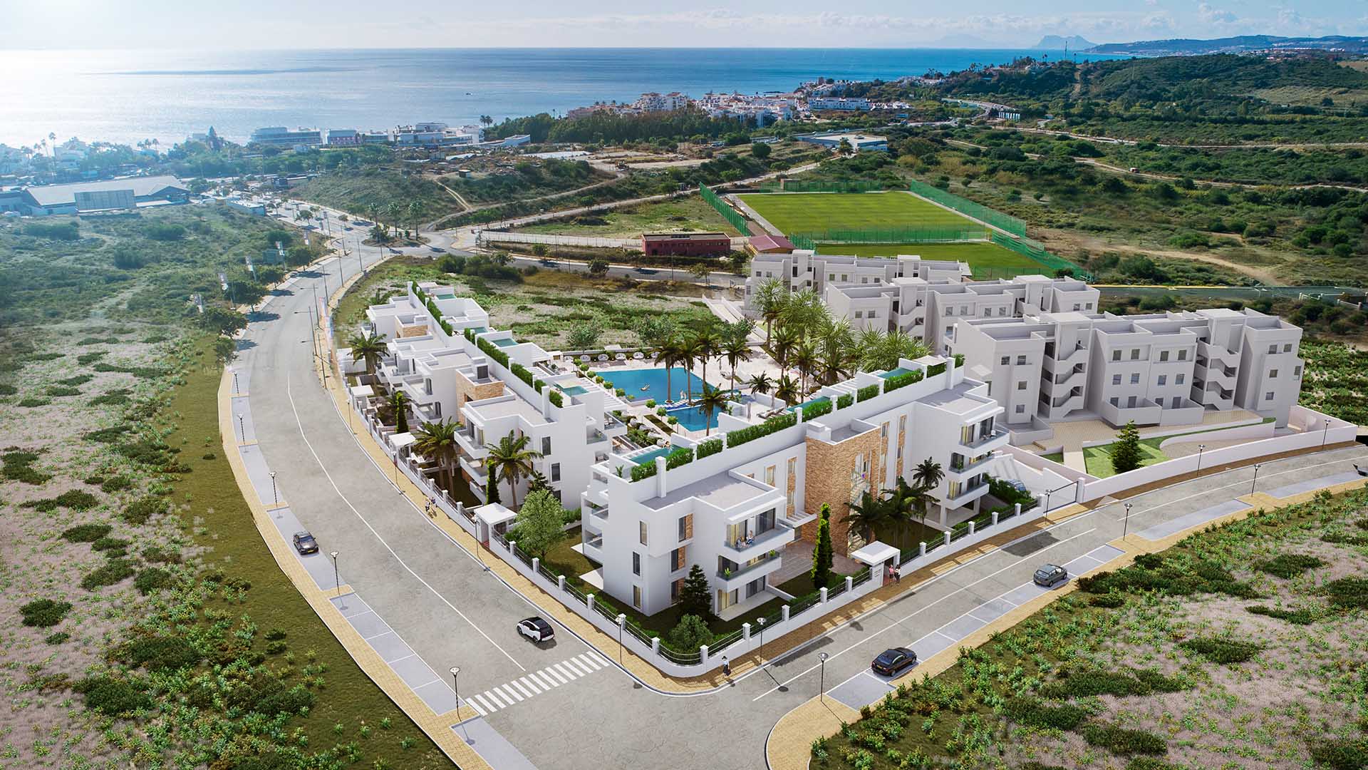 Жилой комплекс Costafiore Gardens в Эстепона, Малага, Испания №56657