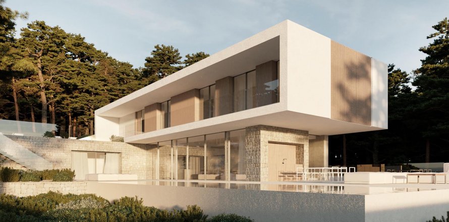 Villa in Moraira, Alicante, Spain 4 bedrooms, 754 sq.m. No. 55675