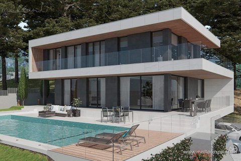 Villa for sale in Polop, Alicante, Spain 4 bedrooms, 265 sq.m. No. 57318 - photo 1