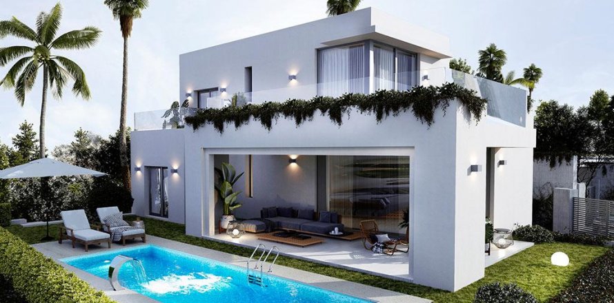 Villa in Mijas, Malaga, Spain 4 bedrooms, 191 sq.m. No. 56671