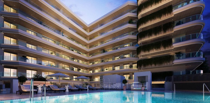 Apartment in JADE Towers, Fuengirola, Malaga, Spa, 2 bedrooms, 71.28 sq.m. No. 55878