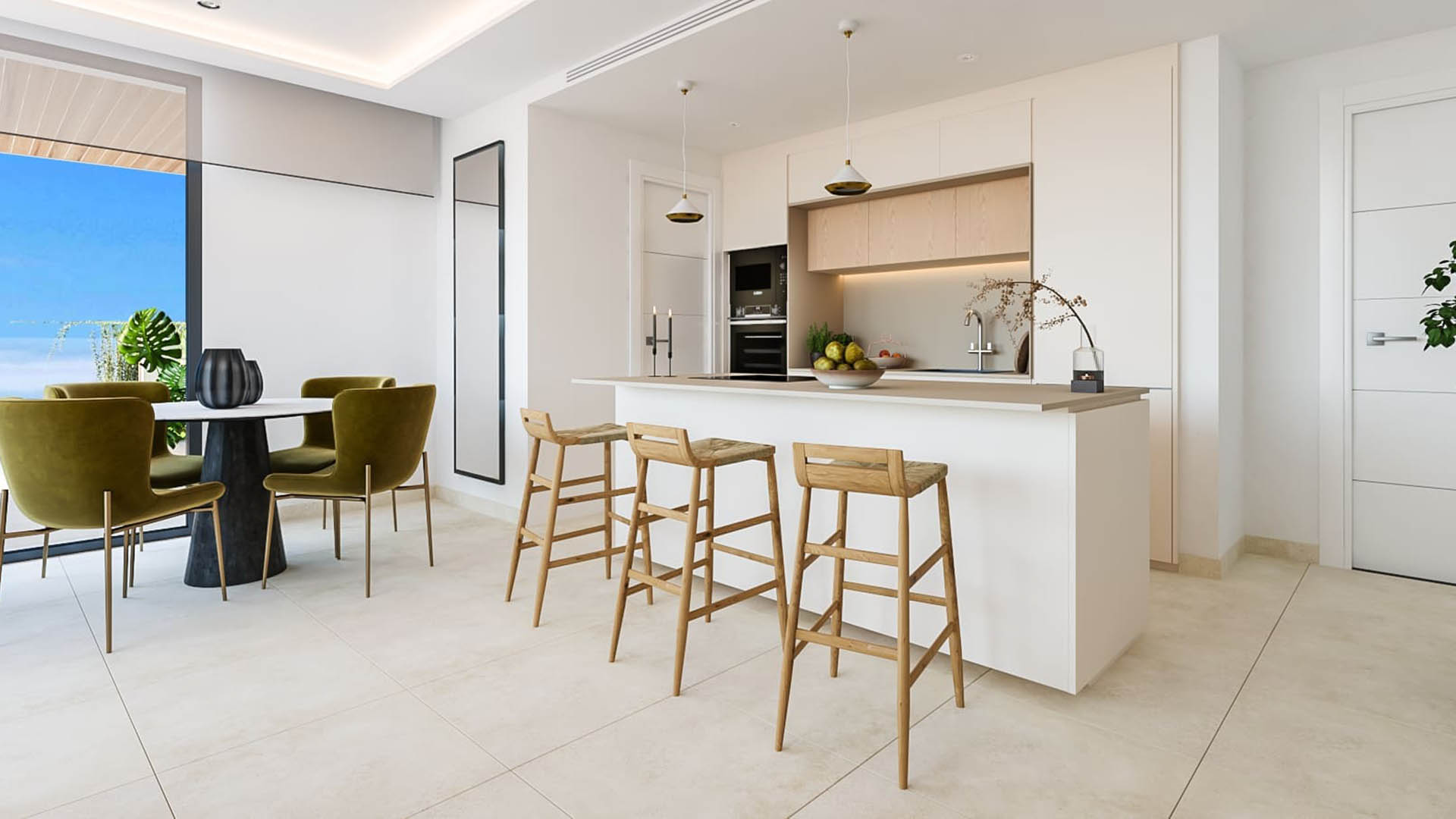 Huoneisto JADE Towers, Fuengirola, Malaga, Espanja 2 makuuhuonetta, 71.4 m2 No. 55877