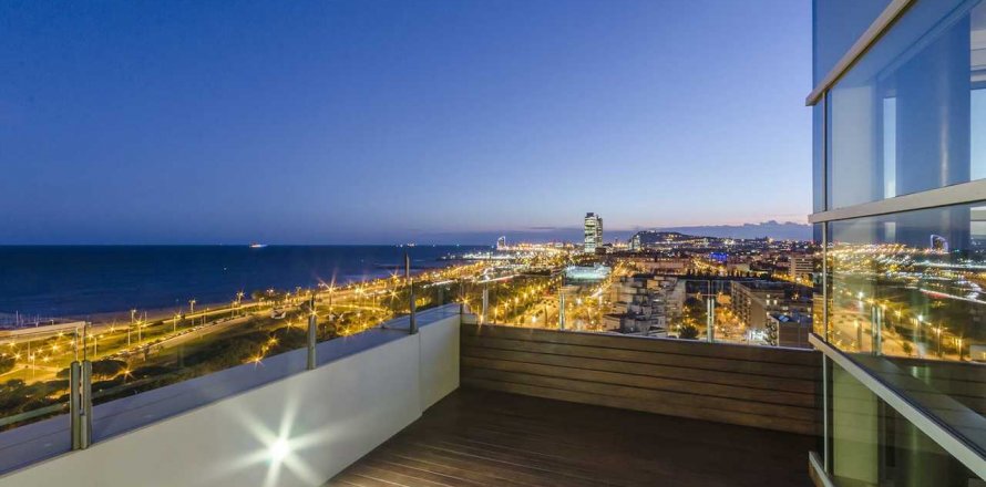 Penthouse in Barcelona, Spain 2 bedrooms, 152 sq.m. No. 55835