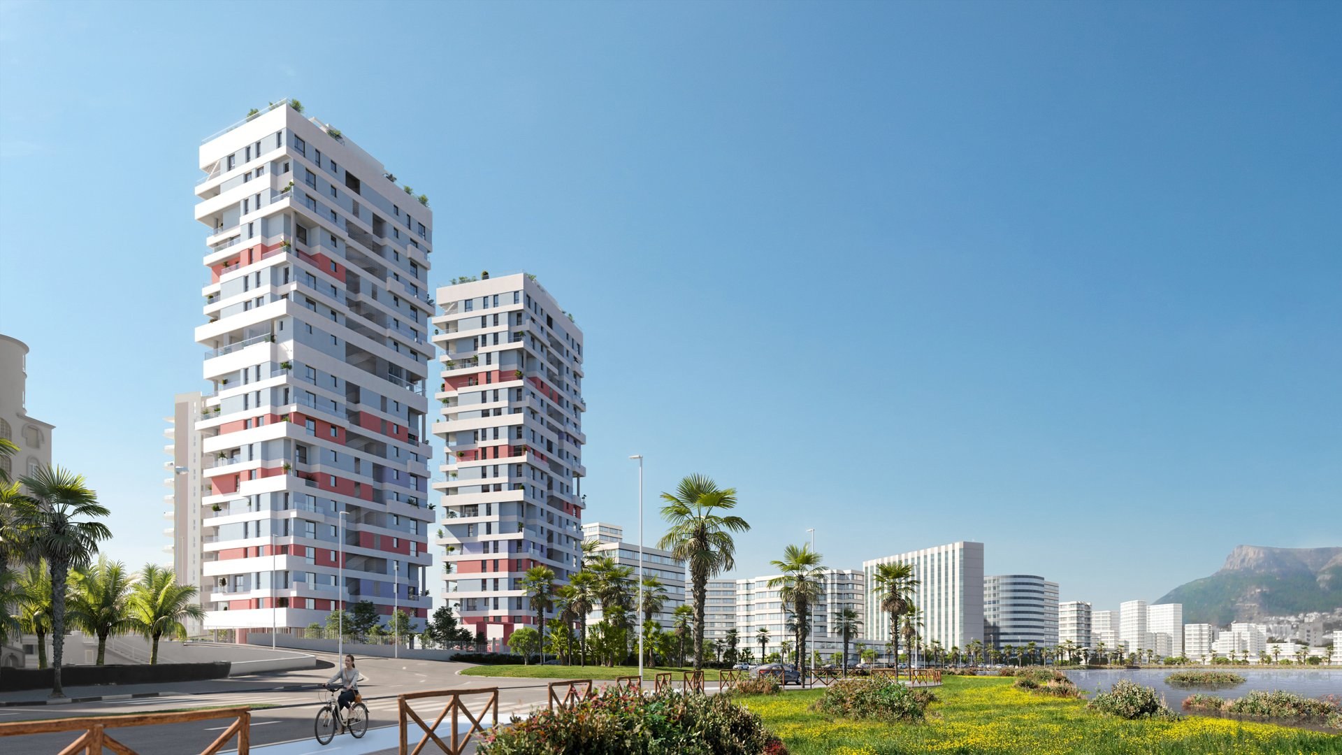 Appartamento in Isea Views, Calpe, Alicante, Spagn, 3 camere da letto, 74 mq. N° 57900