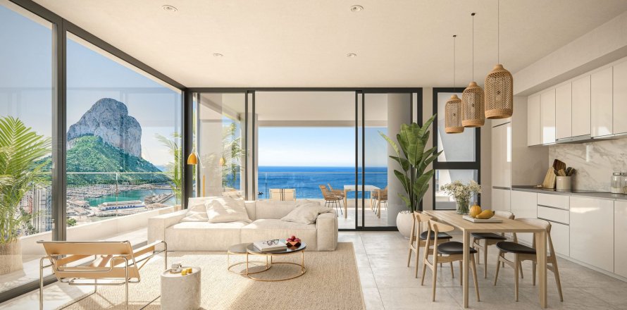 Apartment in Isea Views, Calpe, Alicante, Spa, 3 bedrooms, 74 sq.m. No. 57900