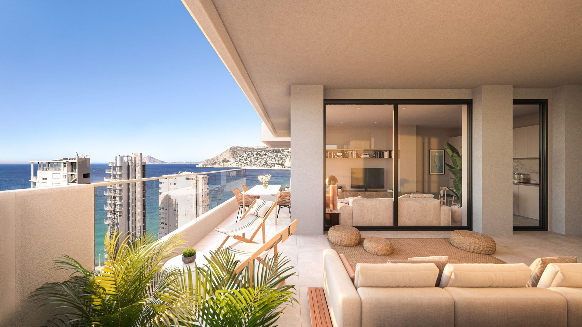 Appartamento in Isea Views, Calpe, Alicante, Spagn, 3 camere da letto, 74 mq. N° 57900