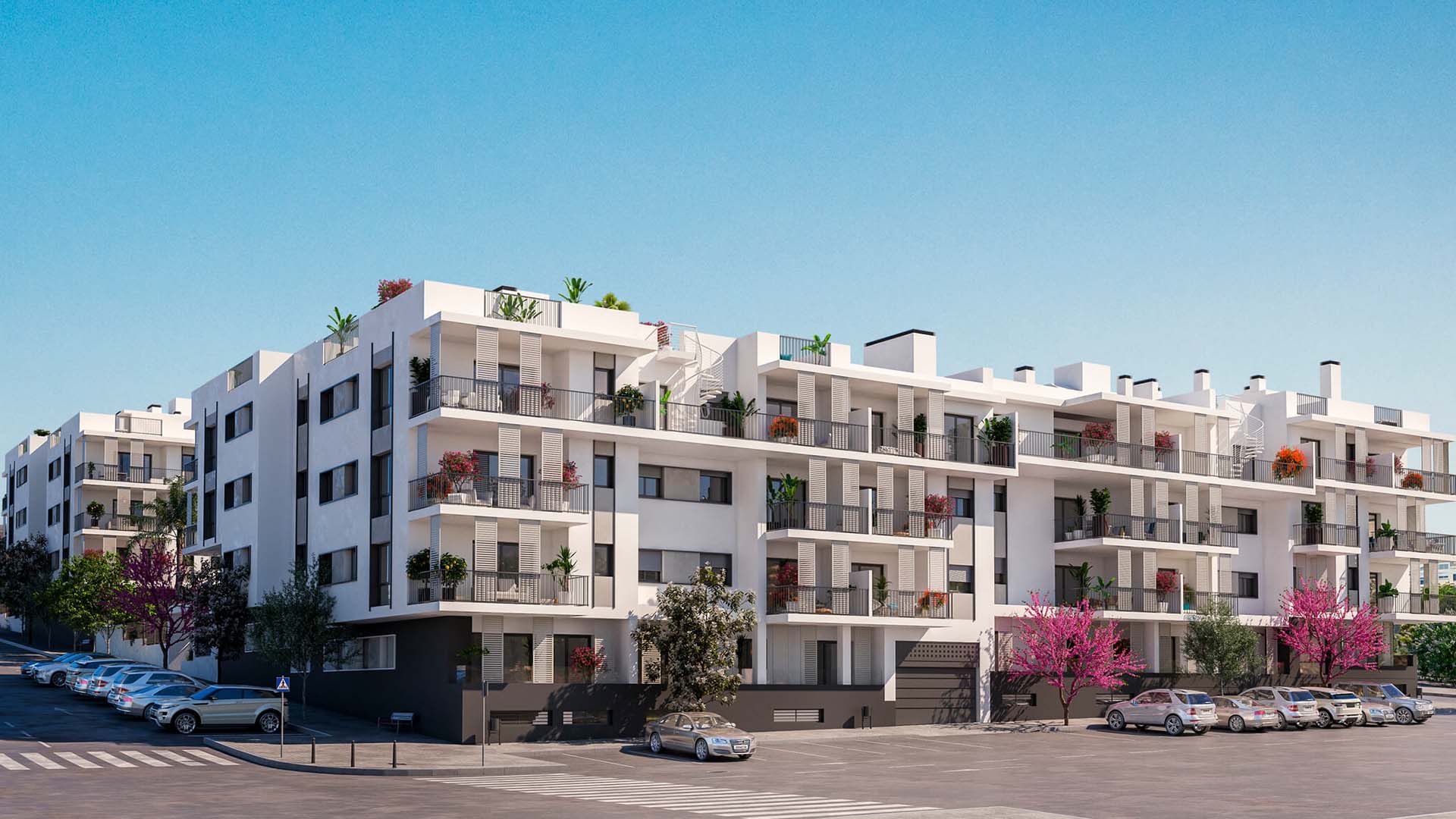 Apartamento en Isidora Living, Málaga, España 2 dormitorios, 104.67 m2 No. 57812