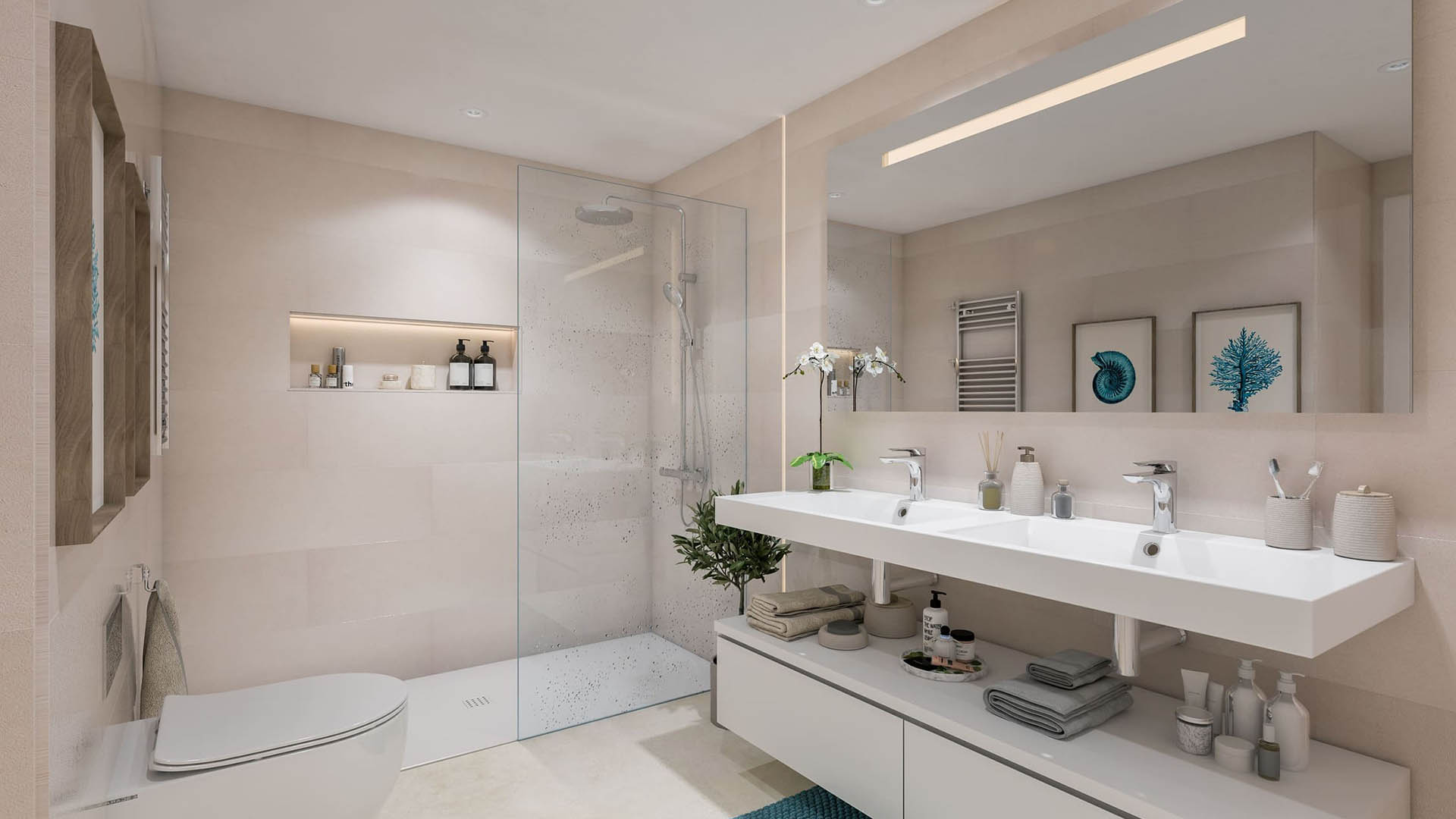 Apartamento en JADE Towers, Fuengirola, Málaga, España 2 dormitorios, 70.65 m2 No. 57942
