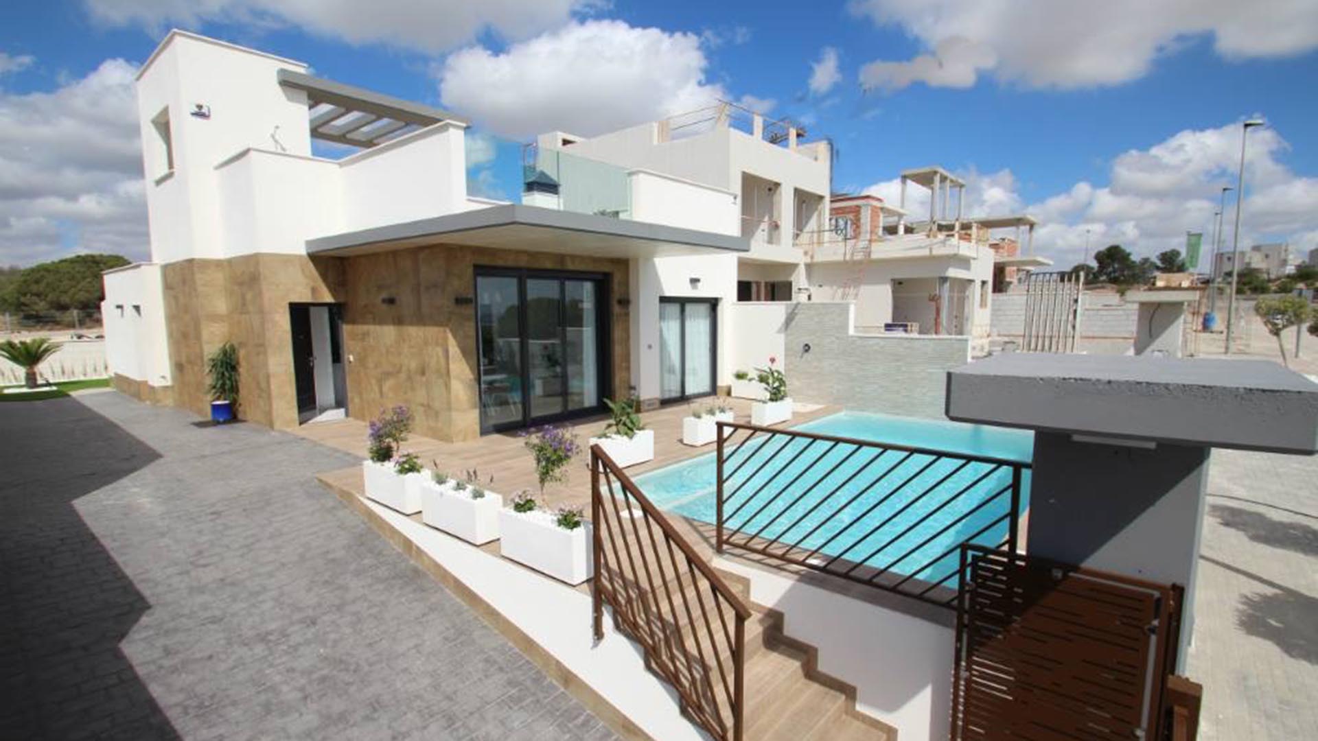 Villa in Bellavista, San Miguel de Salinas, Alicante, Spain 3 bedrooms, 144 sq.m. No. 59708