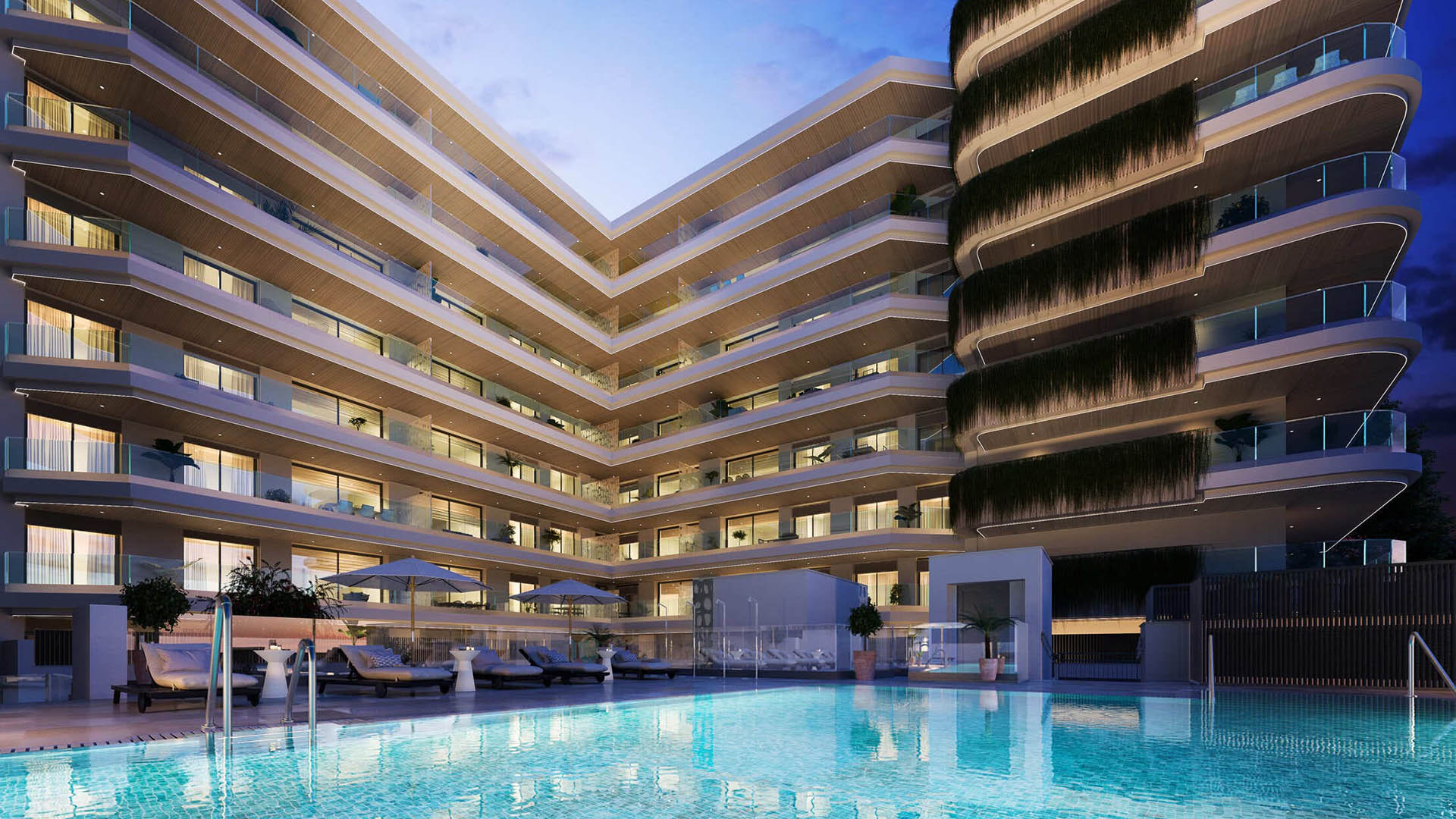 Apartamento en JADE Towers, Fuengirola, Málaga, España 2 dormitorios, 70.65 m2 No. 57942