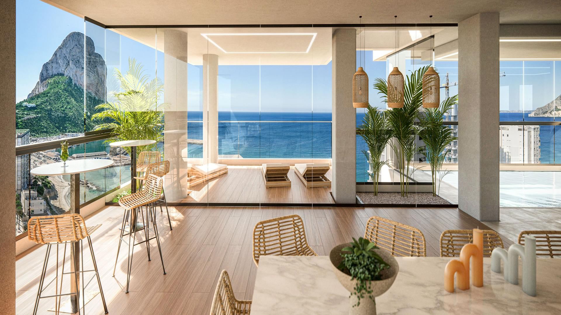 Appartamento in Isea Views, Calpe, Alicante, Spagn, 3 camere da letto, 74 mq. N° 57900