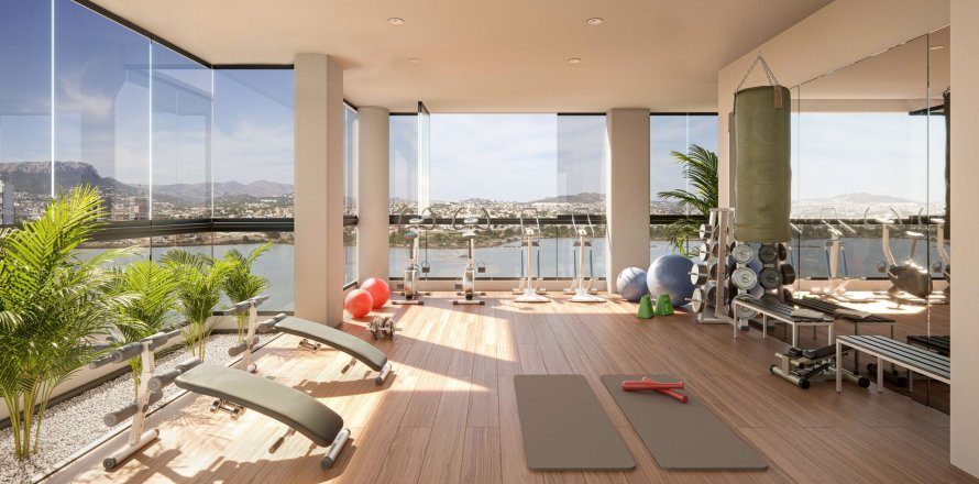 Apartment in Isea Views, Calpe, Alicante, Spa, 2 bedrooms, 62 sq.m. No. 57889