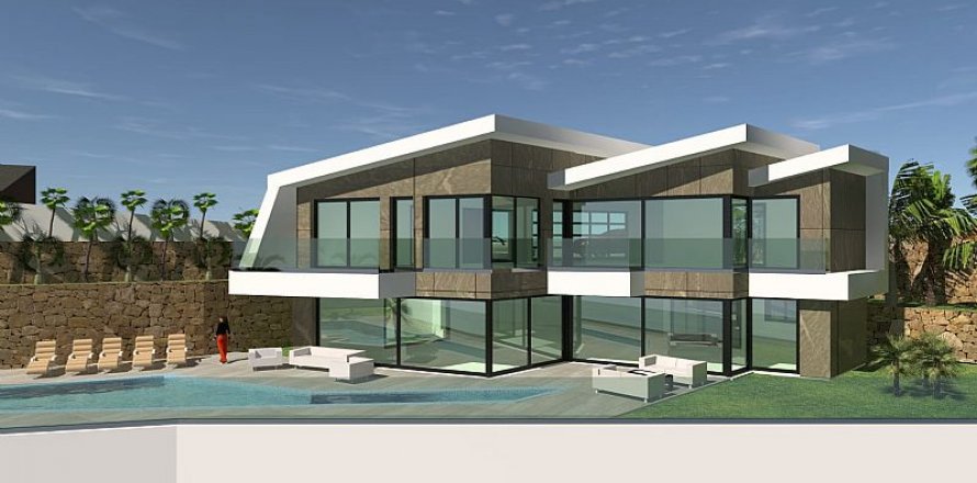 Villa in Calpe, Alicante, Spain 4 bedrooms, 350 sq.m. No. 58195