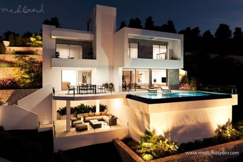 Villa for sale in Cumbre Del Sol, Alicante, Spain 3 bedrooms, 450 sq.m. No. 57634 - photo 6