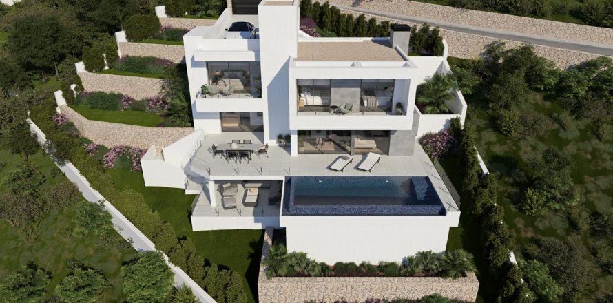 Villa in Benitachell, Alicante, Spain 3 bedrooms, 425 sq.m. No. 59379