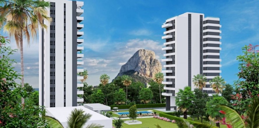 Apartment in Calpe, Alicante, Spain 3 bedrooms, 104 sq.m. No. 58430