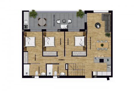 Penthouse for sale in Villamartin, Alicante, Spain 3 bedrooms, 114 sq.m. No. 37929 - photo 9