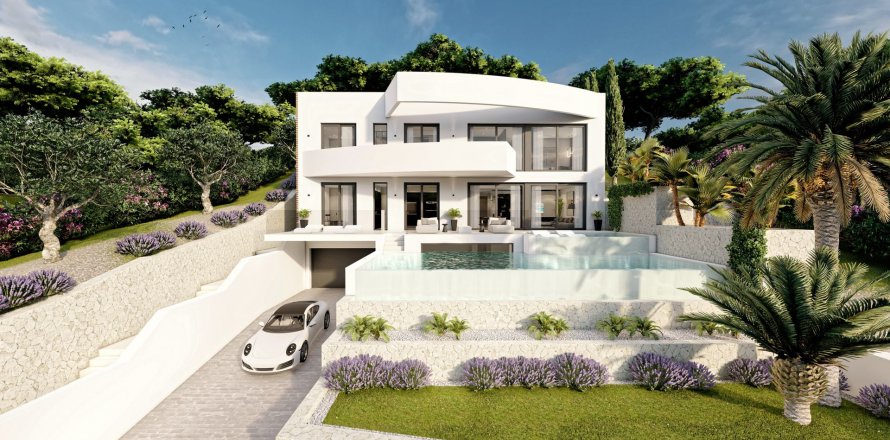Villa in Altea, Alicante, Spain 4 bedrooms, 501 sq.m. No. 60567