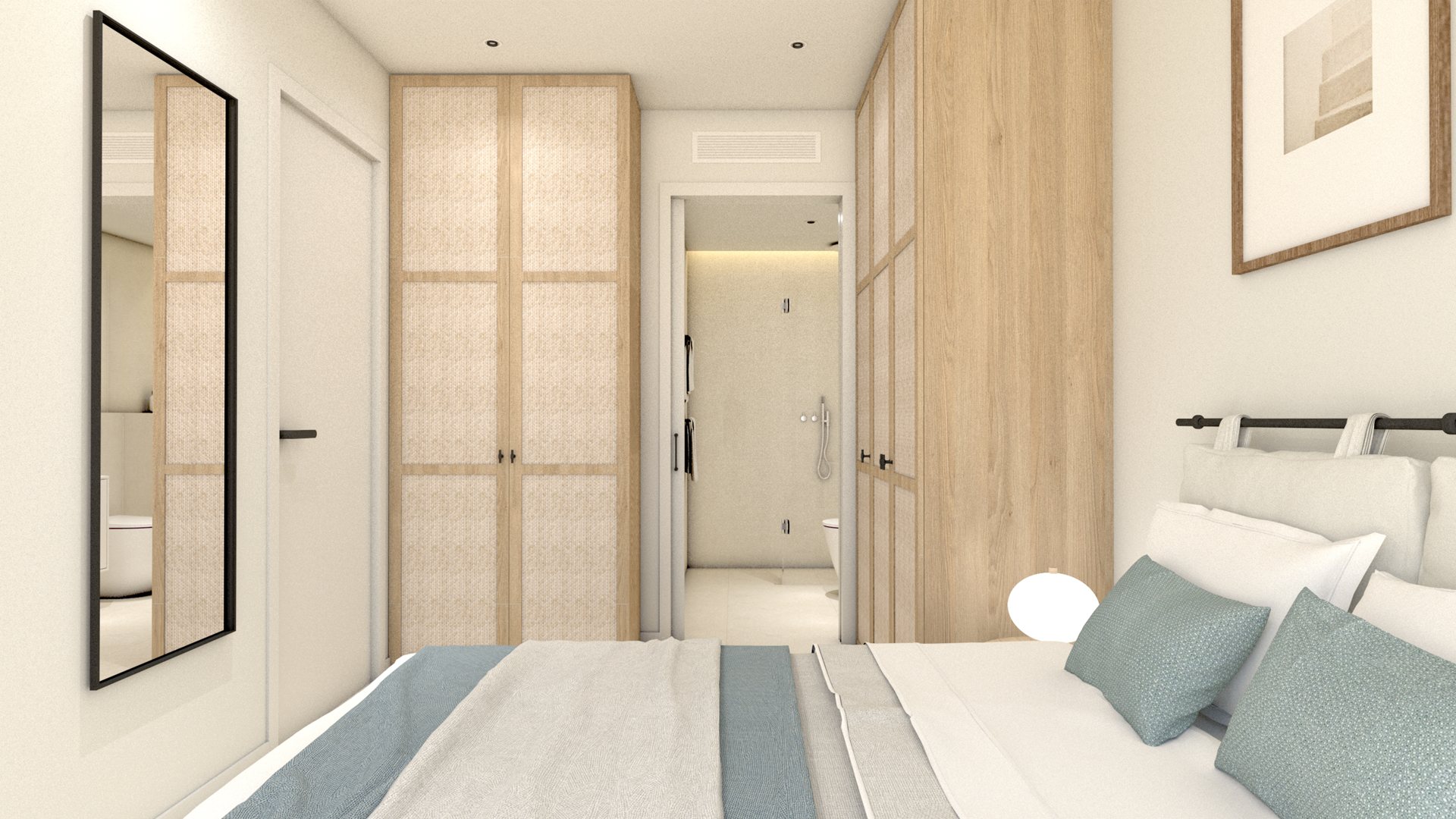 Kaupunkipientalo Porto Marina Higuericas, Torre de la Horadada, Alicante, Espanja 3 makuuhuonetta, 93 m2 No. 60474