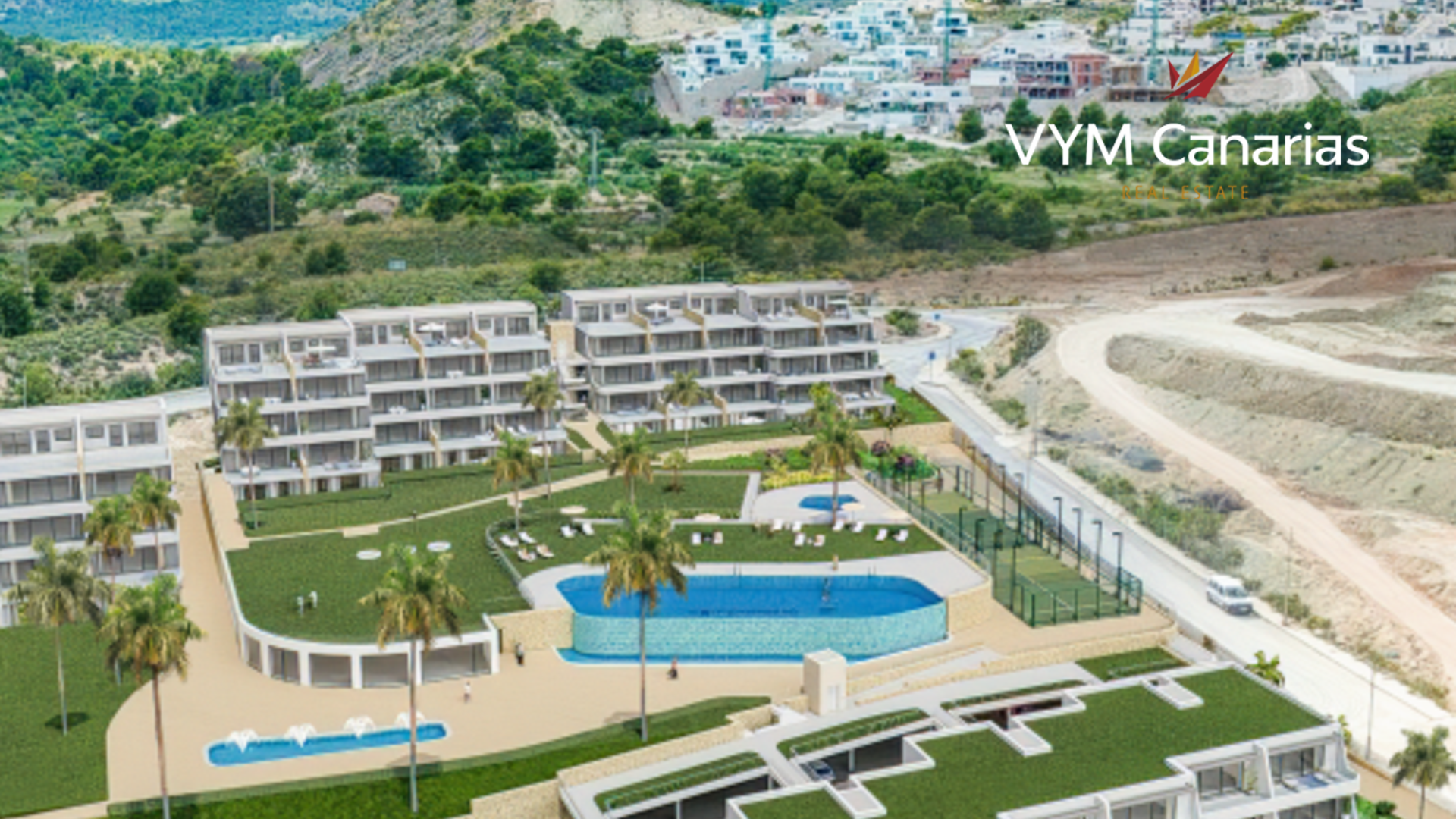 Apartamento en Finestrat, Alicante, España 2 dormitorios, 105 m2 No. 54948