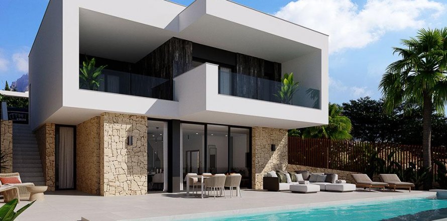 Villa in Finestrat, Alicante, Spain 3 bedrooms, 192 sq.m. No. 60103
