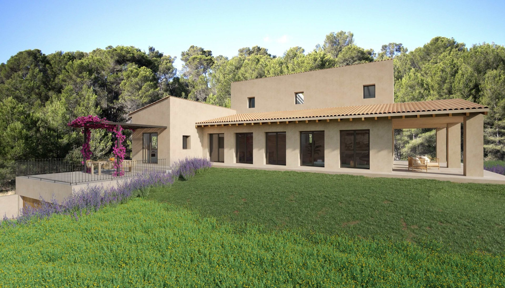 Finca a Montuiri, Mallorca, Spagna 4 camere da letto, 343 mq. N° 60193