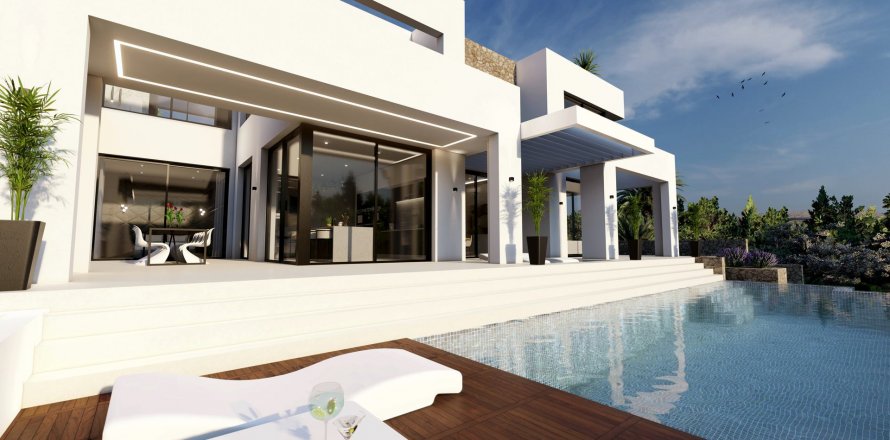 Villa in Calpe, Alicante, Spain 4 bedrooms, 286 sq.m. No. 60566