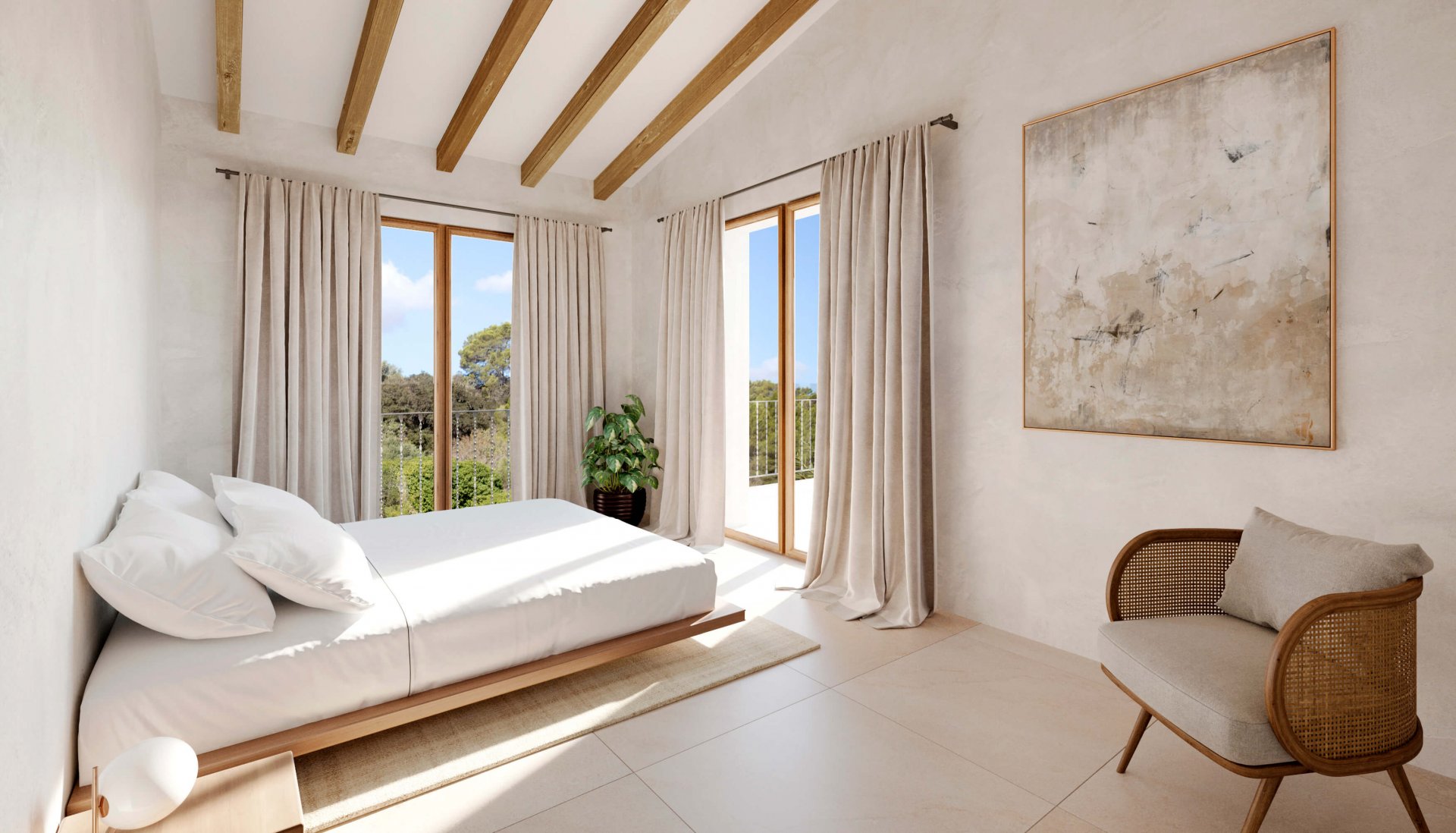 Finca a Montuiri, Mallorca, Spagna 4 camere da letto, 343 mq. N° 60193
