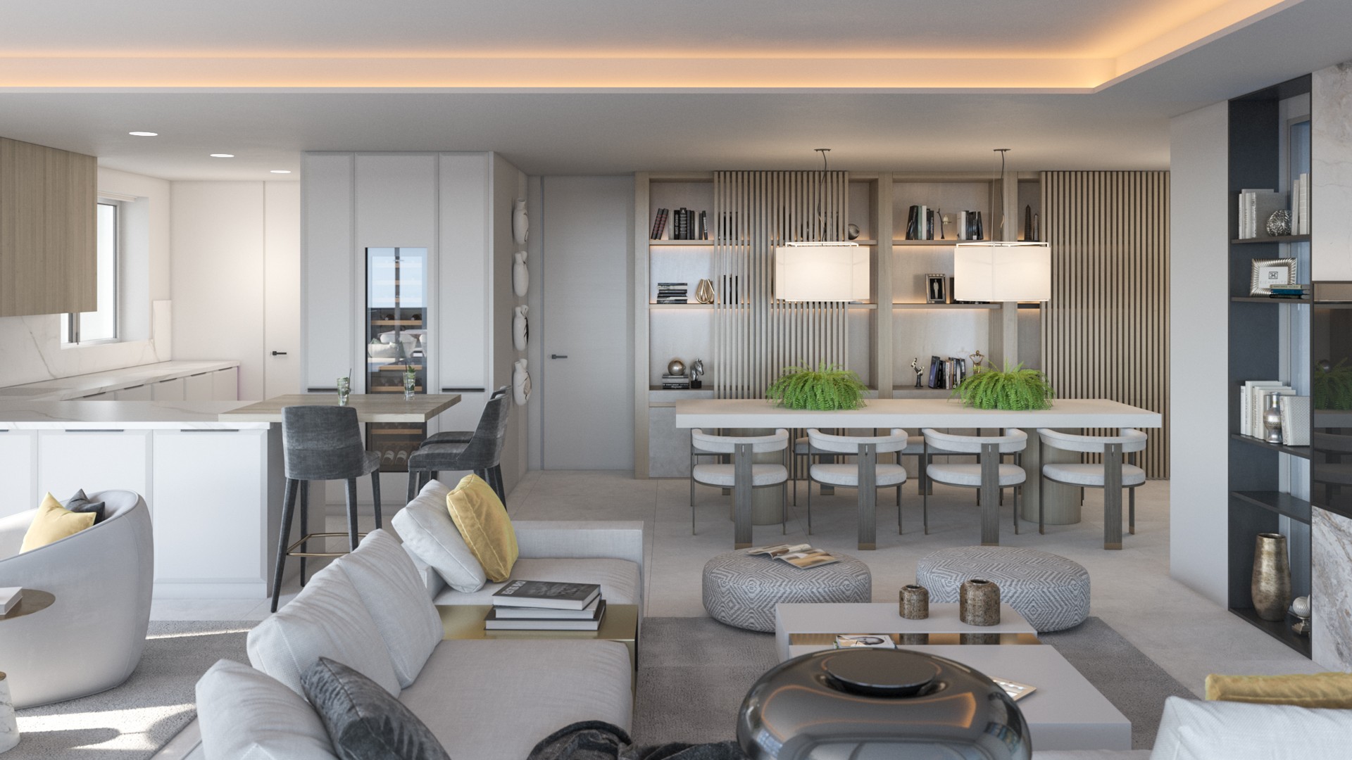 Lägenhet i Sierra Blanca Tower, Malaga, Spanien 3 sovrum, 141 kvm. Nr. 62688