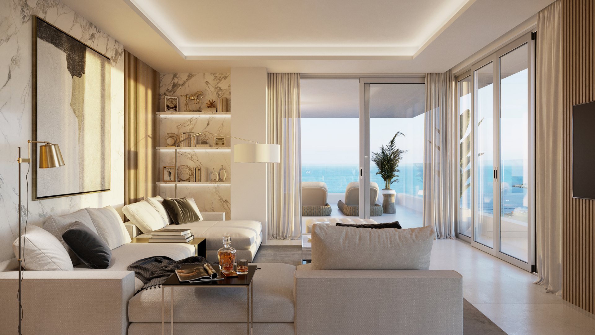 Appartamento in Sierra Blanca Tower, Malaga, Spagn, 3 camere da letto, 146 mq. N° 62687
