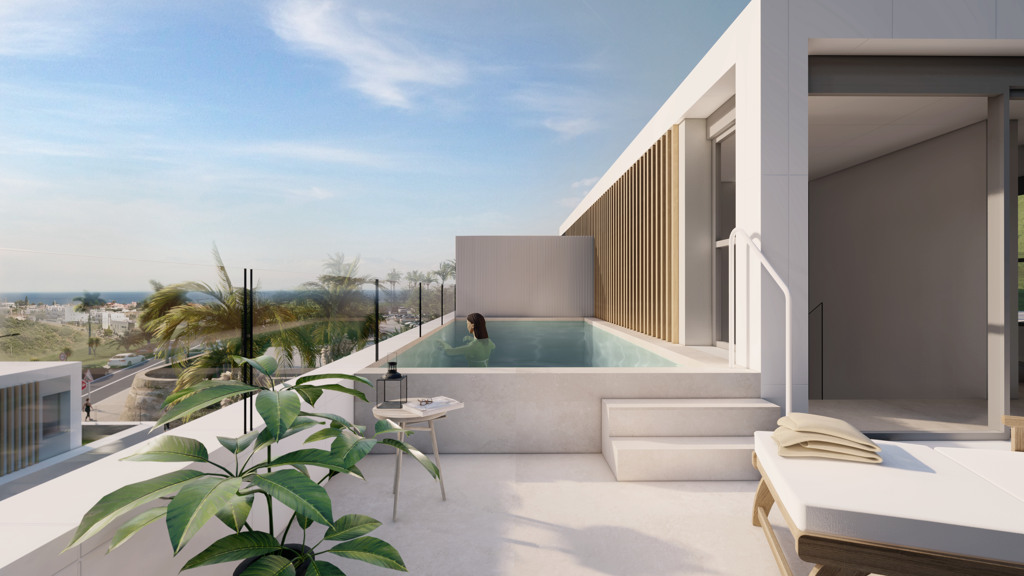 Townhouse in Malaga, Spain 4 bedrooms, 180 sq.m. No. 62177